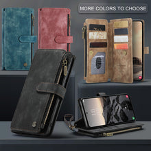 Load image into Gallery viewer, Casekis Leather Zipper Phone Case Red