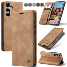 Load image into Gallery viewer, Casekis Retro Wallet Case For Galaxy S25 Plus 5G