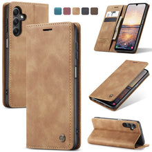 Load image into Gallery viewer, Casekis Retro Wallet Case For Galaxy A15 5G