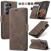 Load image into Gallery viewer, Casekis Retro Wallet Case Coffee