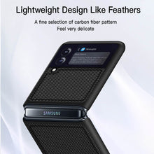 Load image into Gallery viewer, Z Flip 3 5G Carbon Fiber Pattern Phone Case - Casekis