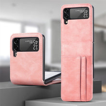 Load image into Gallery viewer, Casekis Folding Multi-card Leather Case for Galaxy Z Flip 3 5G