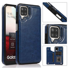 Load image into Gallery viewer, Casekis Cardholder Leather Wallet Phone Case For Galaxy A12