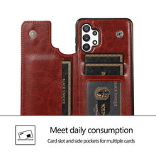 Load image into Gallery viewer, Casekis Cardholder Leather Wallet Phone Case For Galaxy A32 5G