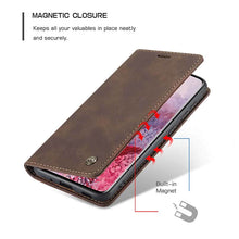 Load image into Gallery viewer, CASEKIS 2021 Retro Wallet Case For Samsung S20 Plus - Casekis
