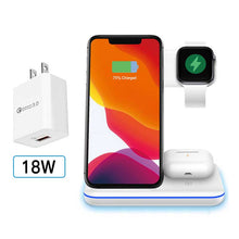 Load image into Gallery viewer, Casekis Wireless Charger for iPhone iWatch and Airpods