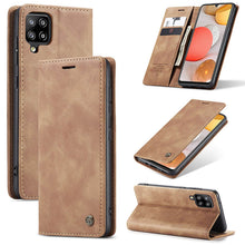 Load image into Gallery viewer, Casekis 2021 New Retro Wallet Case For Samsung Galaxy A12 - Casekis