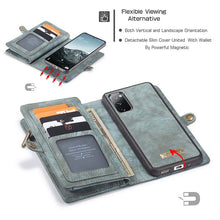 Load image into Gallery viewer, Casekis Multifunctional Wallet PU Leather Case for Galaxy S20 FE 4G/5G