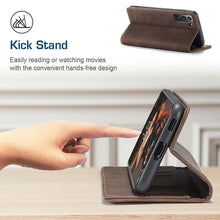 Load image into Gallery viewer, Casekis Retro Wallet Case For Galaxy S22 5G