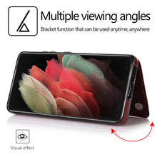 Load image into Gallery viewer, Casekis Cardholder Leather Wallet Phone Case For Galaxy