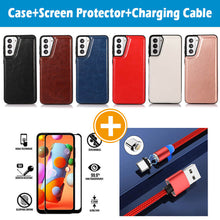 Load image into Gallery viewer, Casekis Cardholder Leather Wallet Phone Case For Galaxy S21 5G