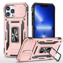 Load image into Gallery viewer, Casekis Sliding Camera Cover Anti-Fall Phone Case Rose Gold