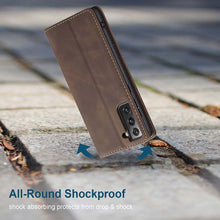 Load image into Gallery viewer, Casekis Retro Wallet Case For Galaxy S22 5G