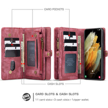 Load image into Gallery viewer, Casekis Wallet PU Leather Case for Galaxy S22 Plus 5G