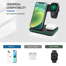 Load image into Gallery viewer, Casekis Wireless Charger for iPhone iWatch and Airpods
