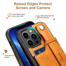 Load image into Gallery viewer, Casekis Wristband Stand Phone Case Khaki