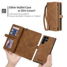 Load image into Gallery viewer, Casekis Wrist Strap Phone Case Brown