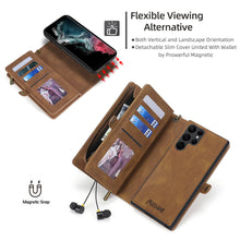 Load image into Gallery viewer, Casekis Wrist Strap Phone Case Brown