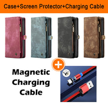 Load image into Gallery viewer, Casekis Samsung Galaxy A12 Multifunctional Wallet PU Leather Case - Casekis