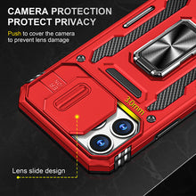 Load image into Gallery viewer, Casekis Sliding Camera Cover Anti-Fall Phone Case Red