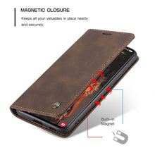 Load image into Gallery viewer, Casekis Retro Wallet Case For Galaxy S22 5G