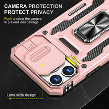 Load image into Gallery viewer, Casekis Sliding Camera Cover Anti-Fall Phone Case Rose Gold