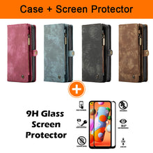 Load image into Gallery viewer, Casekis Samsung Galaxy A12 Multifunctional Wallet PU Leather Case - Casekis