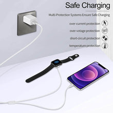 Load image into Gallery viewer, Charging Cable for iWatch, Phone & Pad Series, 2-in-1 Upgraded Version