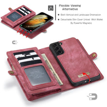 Load image into Gallery viewer, Casekis Wallet PU Leather Case for Galaxy S22 Plus 5G
