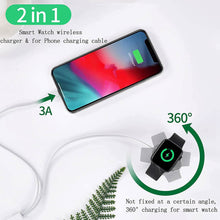 Load image into Gallery viewer, Charging Cable for iWatch, Phone & Pad Series, 2-in-1 Upgraded Version