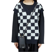 Load image into Gallery viewer, Casekis Zipper Crossbody Wallet RFID Phone Case Black