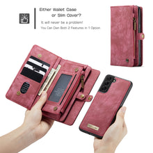 Load image into Gallery viewer, Casekis Wallet PU Leather Case for Galaxy S22 5G