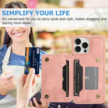 Load image into Gallery viewer, Casekis Magnetic Cardholder Phone Case Pink