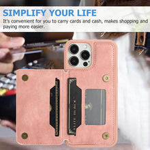 Load image into Gallery viewer, Casekis Magnetic Cardholder Phone Case Pink