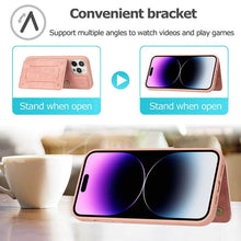 Load image into Gallery viewer, Casekis Magnetic Cardholder Phone Case Pink