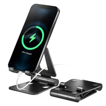 Load image into Gallery viewer, Adjustable Desktop Phone Stand-Silver