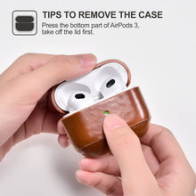 Charger l'image dans la galerie, Casekis Genuine Leather Case for AirPods 3