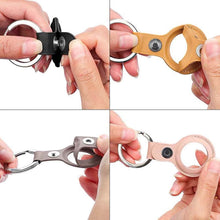 Load image into Gallery viewer, Leather Apple Air tags Case - Casekis