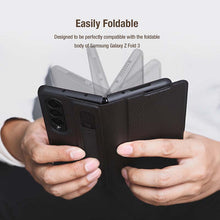 Load image into Gallery viewer, Casekis Leather Case With S-pen Slot for Galaxy Z Fold 3 5G