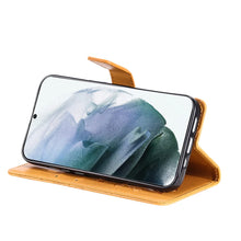 Load image into Gallery viewer, Casekis Embossed Butterfly Wallet Phone Case Yellow