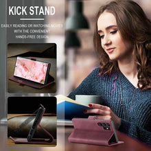 Load image into Gallery viewer, Casekis Retro Wallet Case Red