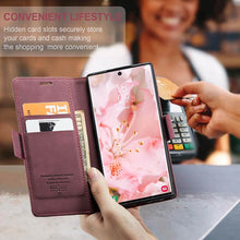 Load image into Gallery viewer, Casekis Retro Wallet Case Red