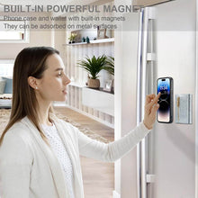 Load image into Gallery viewer, Casekis Glitter Cardholer Magnetic Phone Case Silver