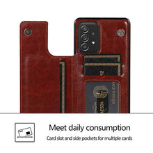 Load image into Gallery viewer, Casekis Cardholder Leather Wallet Phone Case For Galaxy A52 4G/5G