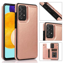 Load image into Gallery viewer, Casekis Cardholder Leather Wallet Phone Case For Galaxy A52 4G/5G