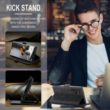 Load image into Gallery viewer, Casekis Retro Wallet Case Black