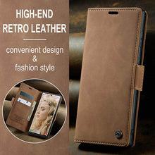 Load image into Gallery viewer, Casekis Retro Wallet Case Brown