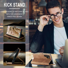 Load image into Gallery viewer, Casekis Retro Wallet Case Brown