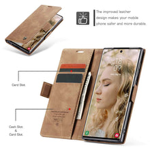 Load image into Gallery viewer, Casekis Retro Wallet Case Brown