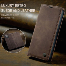 Load image into Gallery viewer, Casekis Retro Wallet Case For iPhone 13